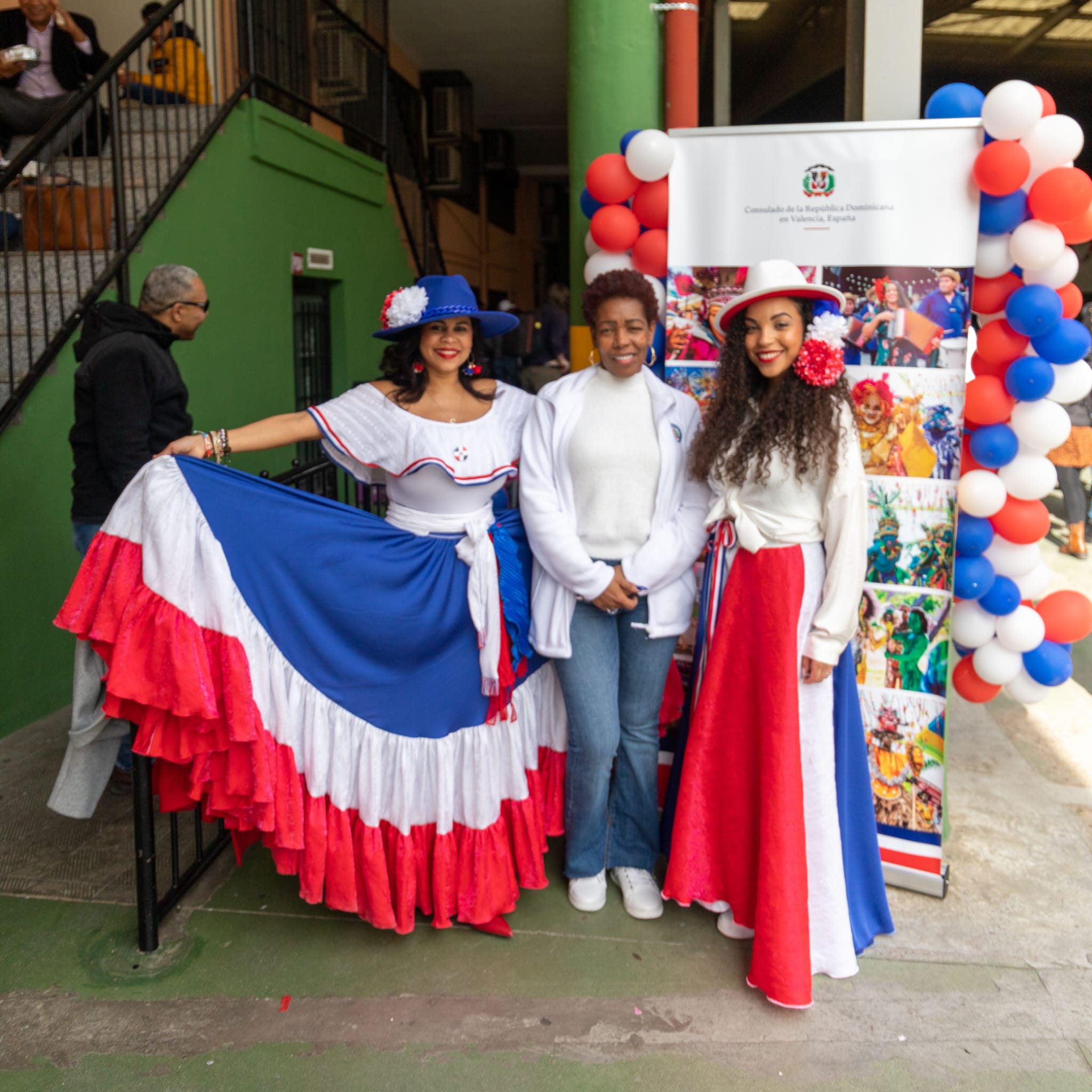 Consulado Dominicano junto a Asociaciones en Valencia celebran el día de la Independencia