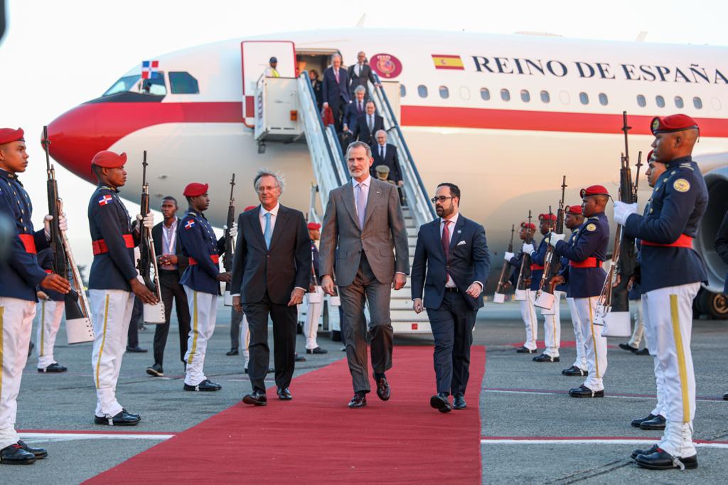 El Rey de España, Felipe VI se encuentra en el país para su participación en la XXVIII Cumbre Iberoamericana