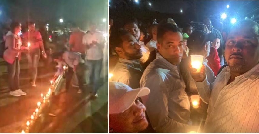 Por arrestos de dirigentes PLD enciende velas «en los 158 municipios del país»