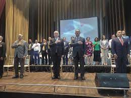 Ex secretario de Defensa Soto Jiménez se juramenta en la FP decide apoyar a Leonel