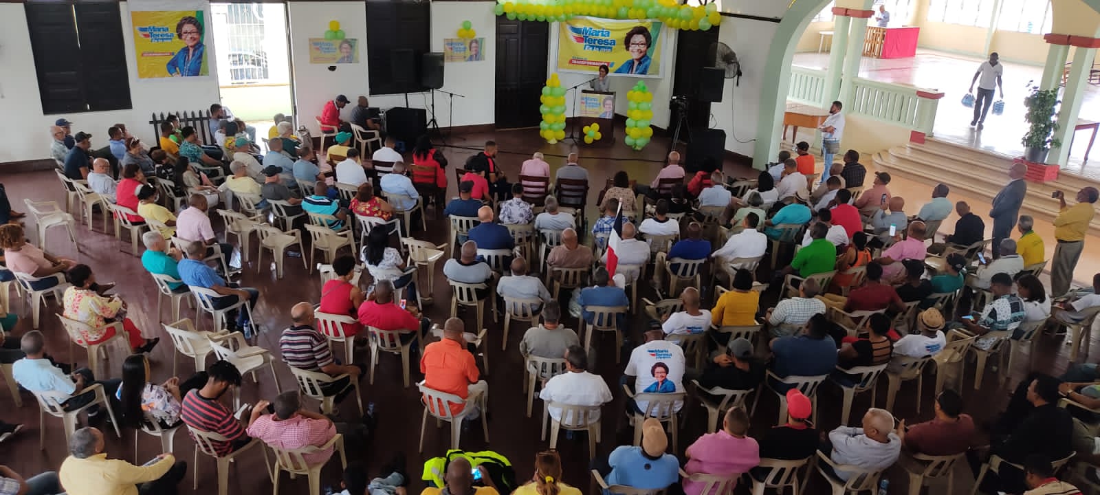 Aspirante a presidenta de la izquierda, Maria Teresa Cabrera llama a evitar crisis en sector arrocero nacional