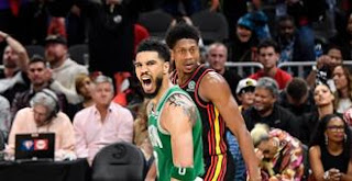 Boston pinta de verde a los Hawks y se ponen 3-1