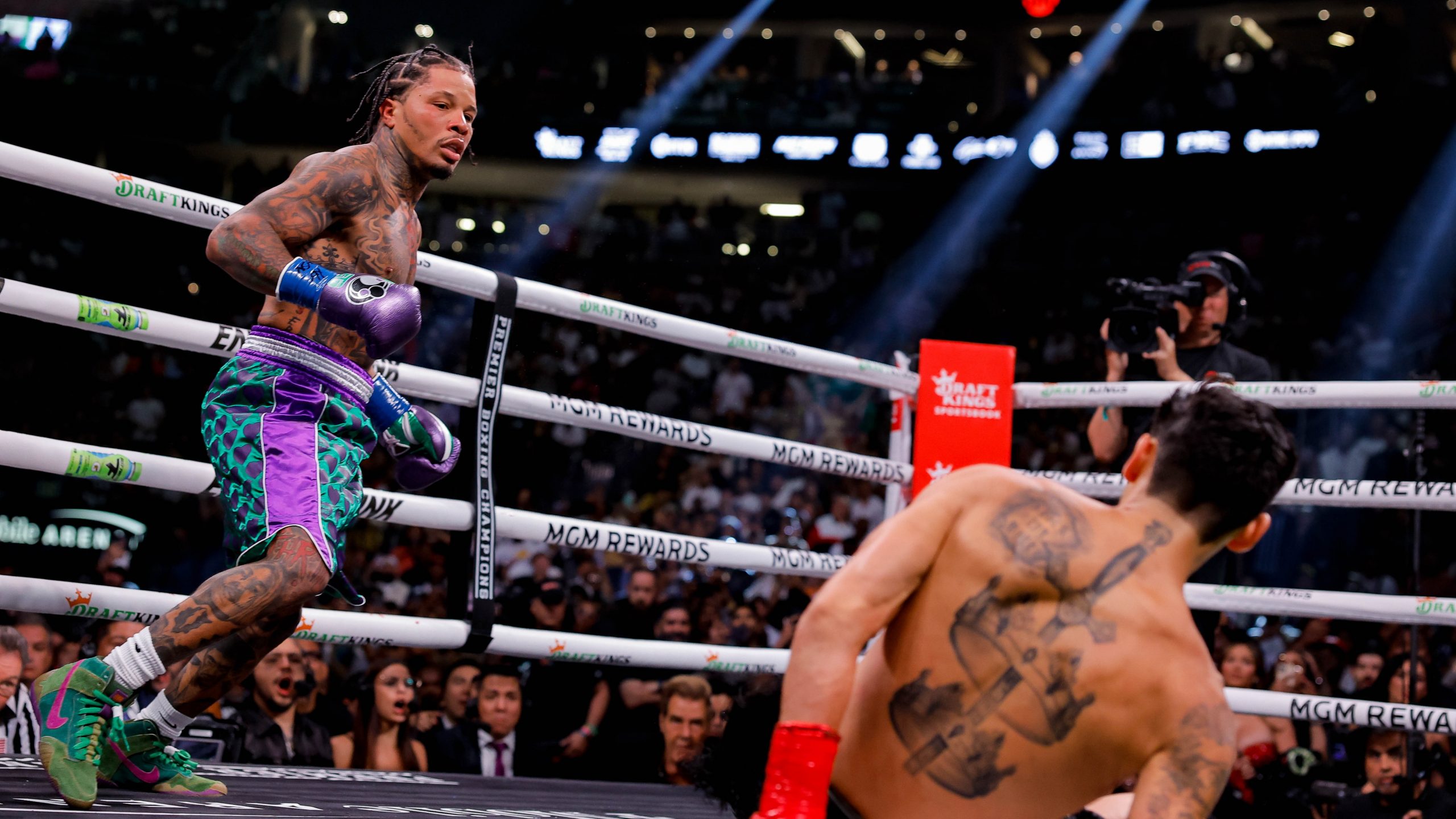 Gervonta Davis noquea a Ryan García en gran pelea en Las Vegas