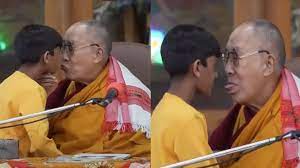 Habló el niño que fue besado por el Dalai Lama en un video que desató un escándalo