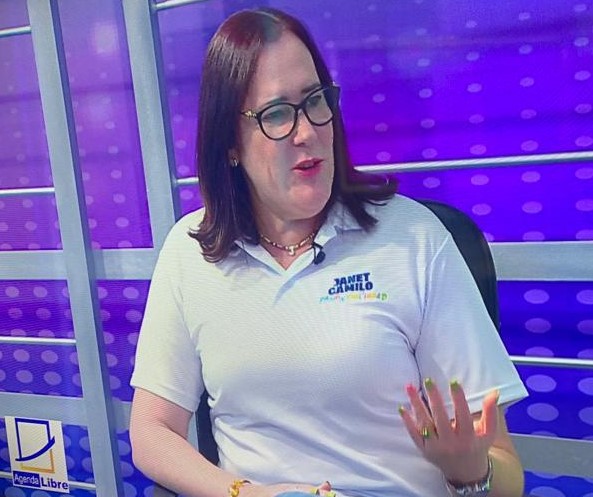 Alcaldesa Carolina Mejía abandona Distrito Nacional denuncia Janet Camilo precandidata a alcalde por el PRD