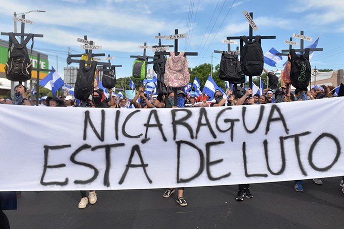 Nicaragüenses claman justicia en 5to aniversario «Masacre del Día de las Madres»