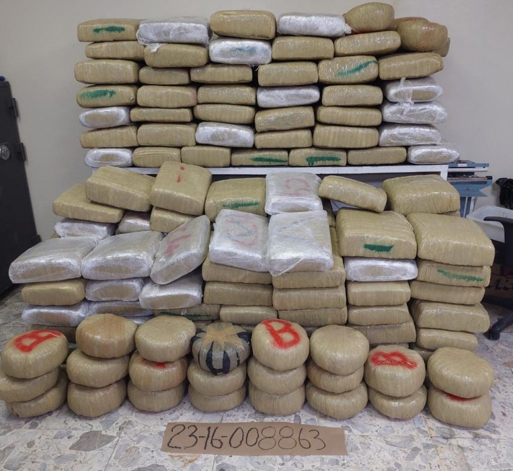 Confirman se trata de marihuana paquetes ocupados por el Cesfront en pedernales