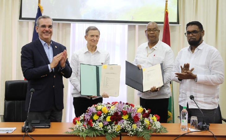 República Dominicana y Guyana acuerdan fortalecer relaciones
