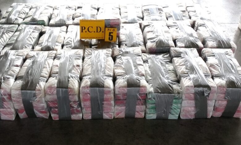 Decomisan en Costa Rica 898 kilos de cocaína en un contenedor que iba para Bélgica