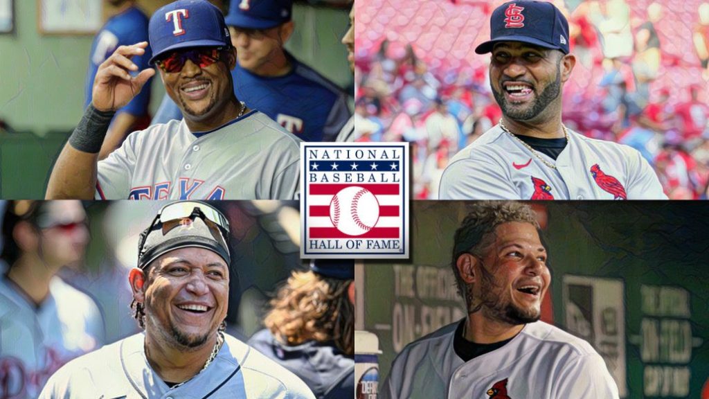 Beltré, Pujols, Yadi y Miguel: El futuro latinoamericano en el Salón de la Fama