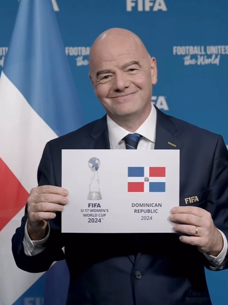 ¡Hito deportivo! FIFA elige a RD como sede del Mundial Femenino Sub-17