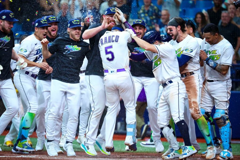 ¡Final dramático! Wander Franco despacha cuadrangular y Rays derrotan a Guardianes