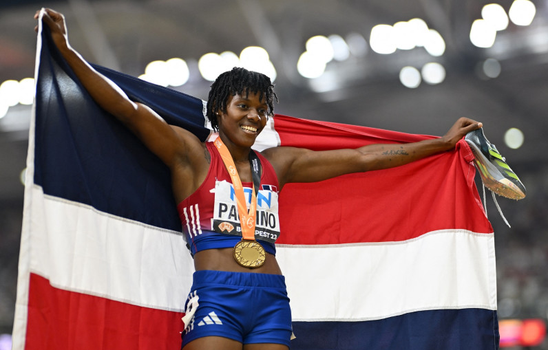 Dominicana Marileidy Paulino gana oro en 400 metros planos en mundial de atletismo