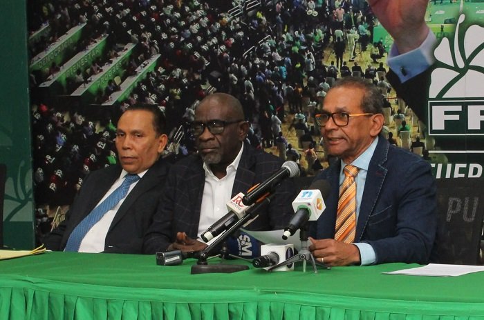 Ofrecen detalles de la movilización que hará la Fuerza del Pueblo en la Plaza de la Bandera este sábado