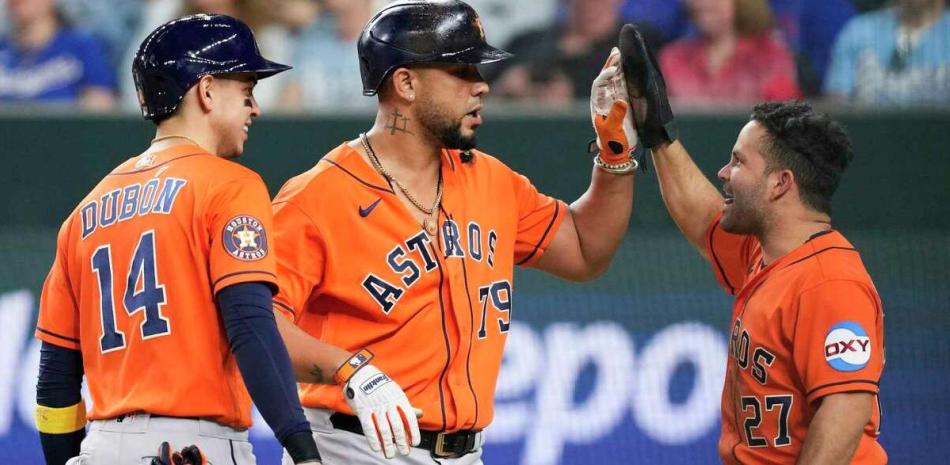 Abreu, Altuve y Alvarez sobresalen en la victoria de los Astros sobre los Vigilantes