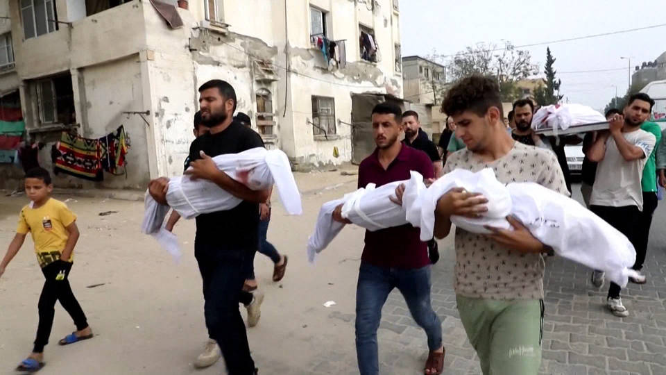 Israel continúa con la masacre de niños palestinos, ya van 3.195 muertos y nadie los para
