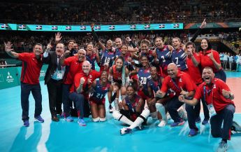 RD pasa por encima de Brasil y revalida el oro voleibol femenino