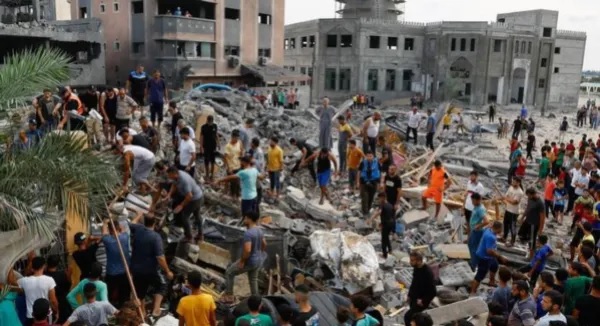 Suben a 1,300 muertos en Israel y a 1,354 los palestinos en Gaza
