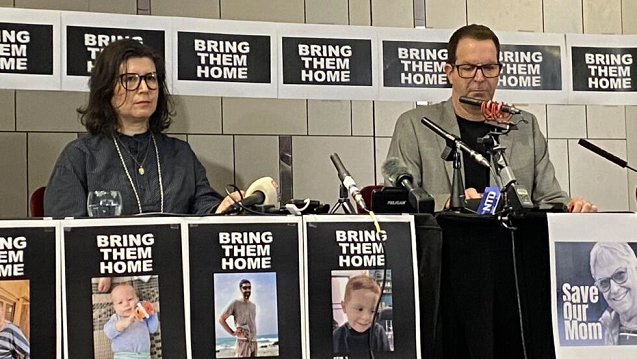 LONDRES: Familiares rehenes de Hamás piden ayuda internacional