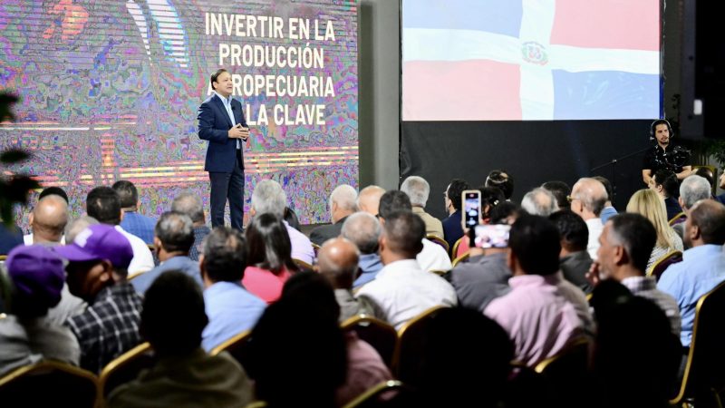 Abel Martínez presenta Plan de Transformación Agropecuaria RD
