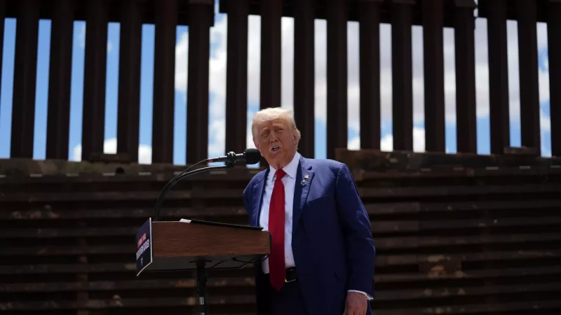 Trump impondrá un arancel del 25% a México y Canadá hasta que no se combata la crisis migratoria