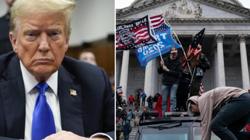 EU: Jueza desestima casos contra Trump por asalto al Capitolio