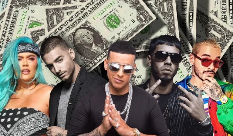 Estos son los reguetoneros más ricos del género urbano