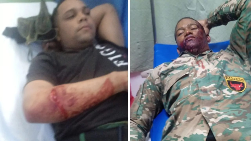 Haitianos agreden militares en Azua a pedradas y botellazos