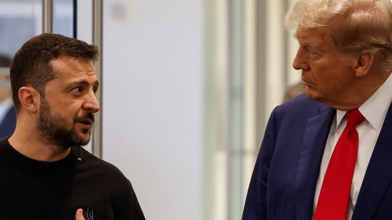 Zelenski saluda determinación de Trump para poner fin a la guerra