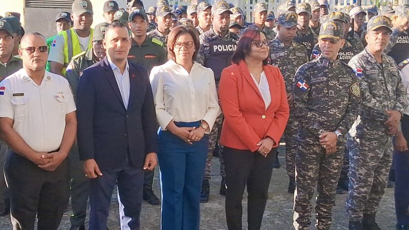 Lanzan operativo “Navidad con Garantía de Paz 2024” en Monte Plata