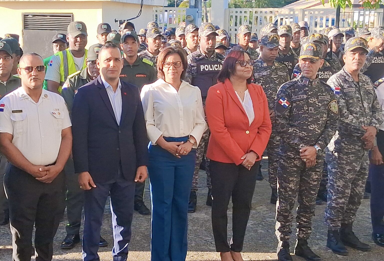 Lanzan operativo “Navidad con Garantía de Paz 2024” en Monte Plata