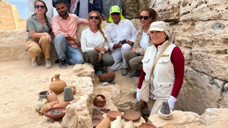 Misión egipcio-dominicana  hace importantes hallazgos