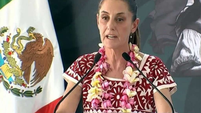 La Presidenta de México da un espaldarazo a Nicolás Maduro