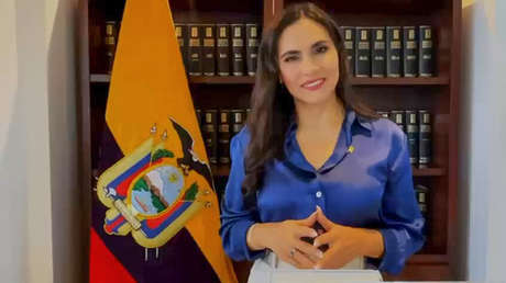 Ecuador: Verónica Abad asegura que asumirá Presidencia constitucional 