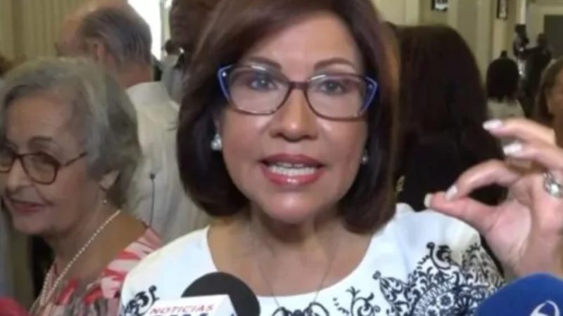 Ex vicepresidenta, Margarita Cedeño cuestiona calidad educativa del país