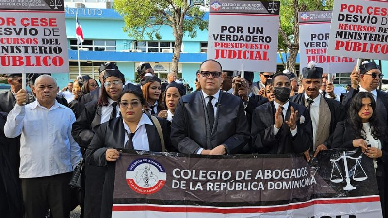 Colegio de Abogados se moviliza en apoya a la «dignidad de la justicia de RD»