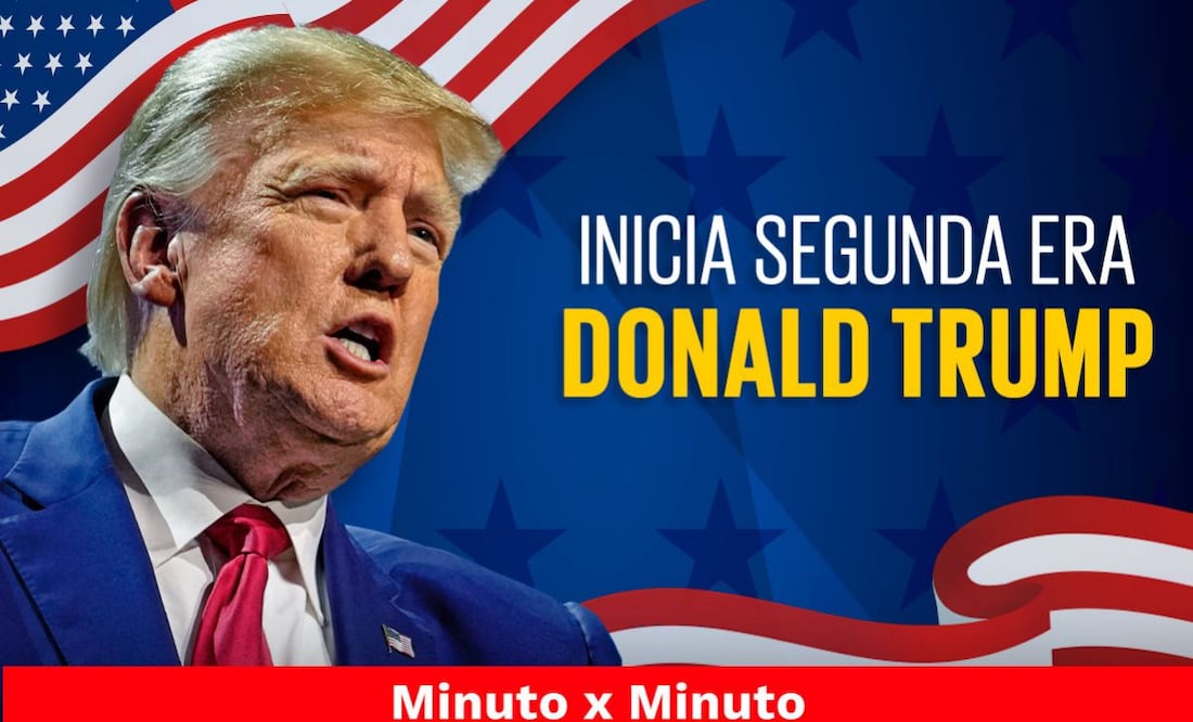 MINUTO A MINUTO: La toma de posesión de Donald Trump