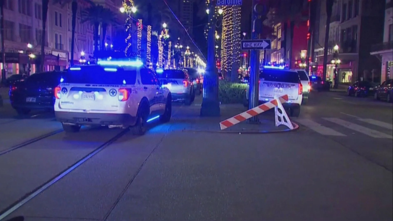 15 muertos por atropello masivo en Nueva Orleans