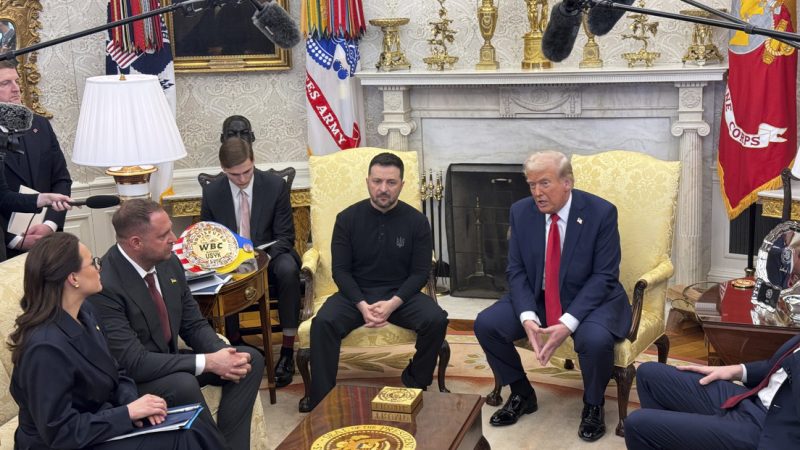 Zelenski recibe respaldo de presidentes europeos tras discusión con Trump