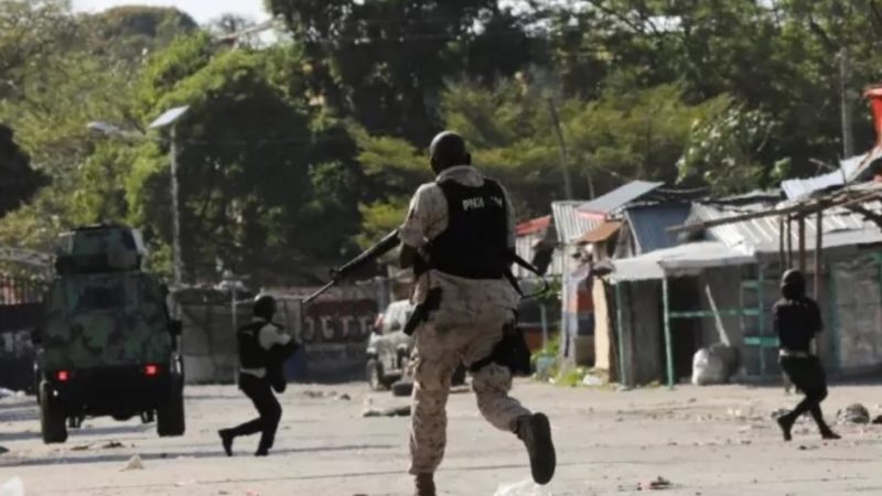 Policía haitiana le da para abajo a varios pandilleros azotaban a esa nación