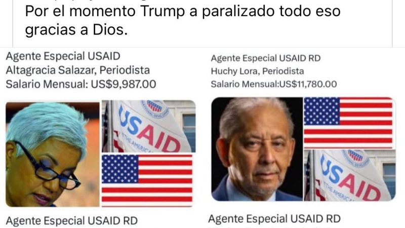 Causa indignación y vergüenza afamados  periodistas «impolutos» cobren altísimas sumas de dólares al servicio de USAID