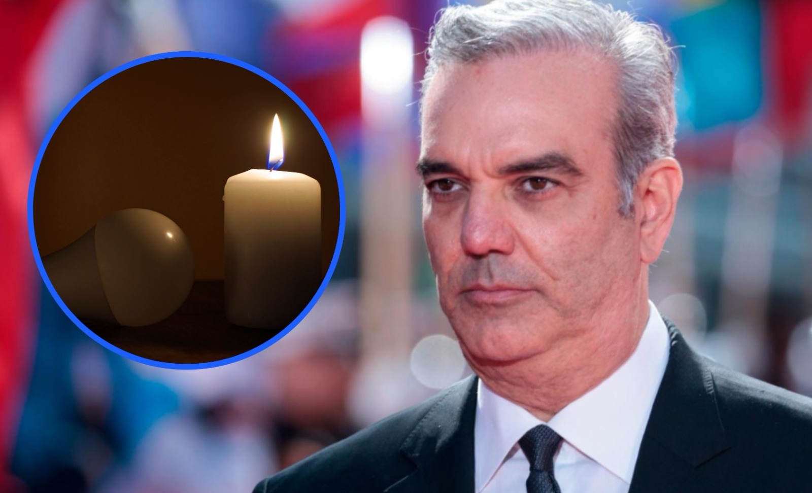 Abinader dice apagones en RD son insostenibles