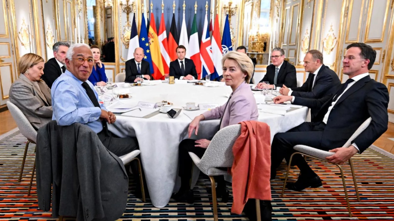 Por crecientes tensiones entre Washington y Ucrania se acelera reunión de líderes europeos en busca de soluciones choque entre Trump y Zelenski