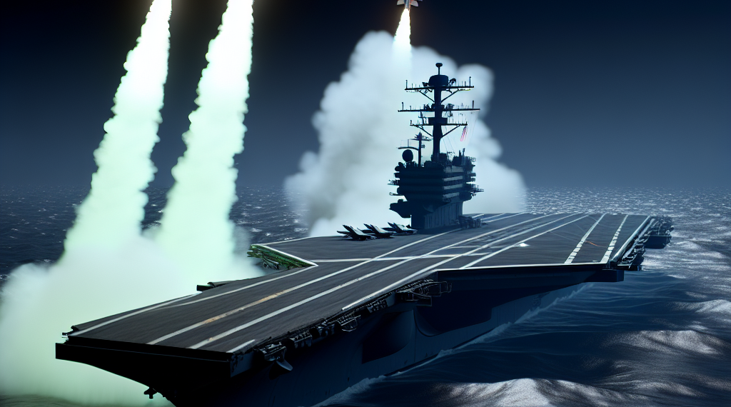 En respuesta a bombardeos de EEUU, rebeldes hutíes atacan un portaaviones estadounidense