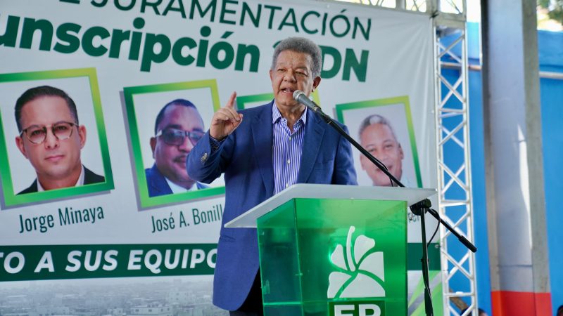 Leonel reitera reto a Abinader: Hagamos un recorrido por todo el país