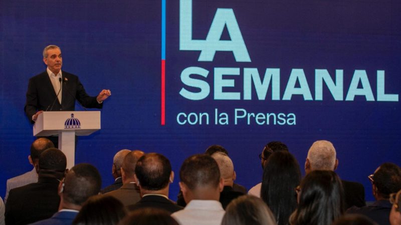 «En proceso de construcción obras que se realizan con el dinero de AERODOM», afirma el presidente, Luis Abinader