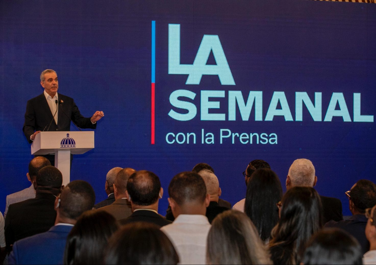 «En proceso de construcción obras que se realizan con el dinero de AERODOM», afirma el presidente, Luis Abinader