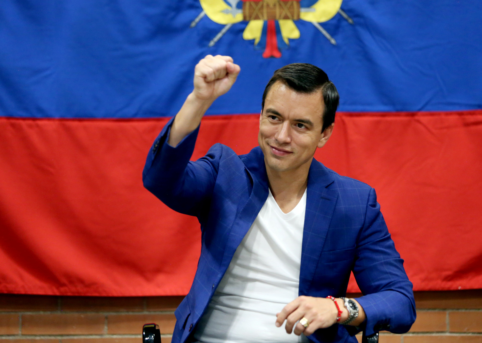 Elecciones de Ecuador: Noboa 57,19 % ; González 42,81 %, con el 38,92 % de actas procesadas