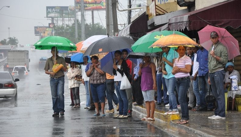 INDOMET informa caen lluvias en zona del Atlántico y sureste de República Dominicana
