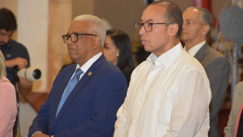 Dirección de Pensiones participa en misa de acción de gracias por Aniversario del CNSS